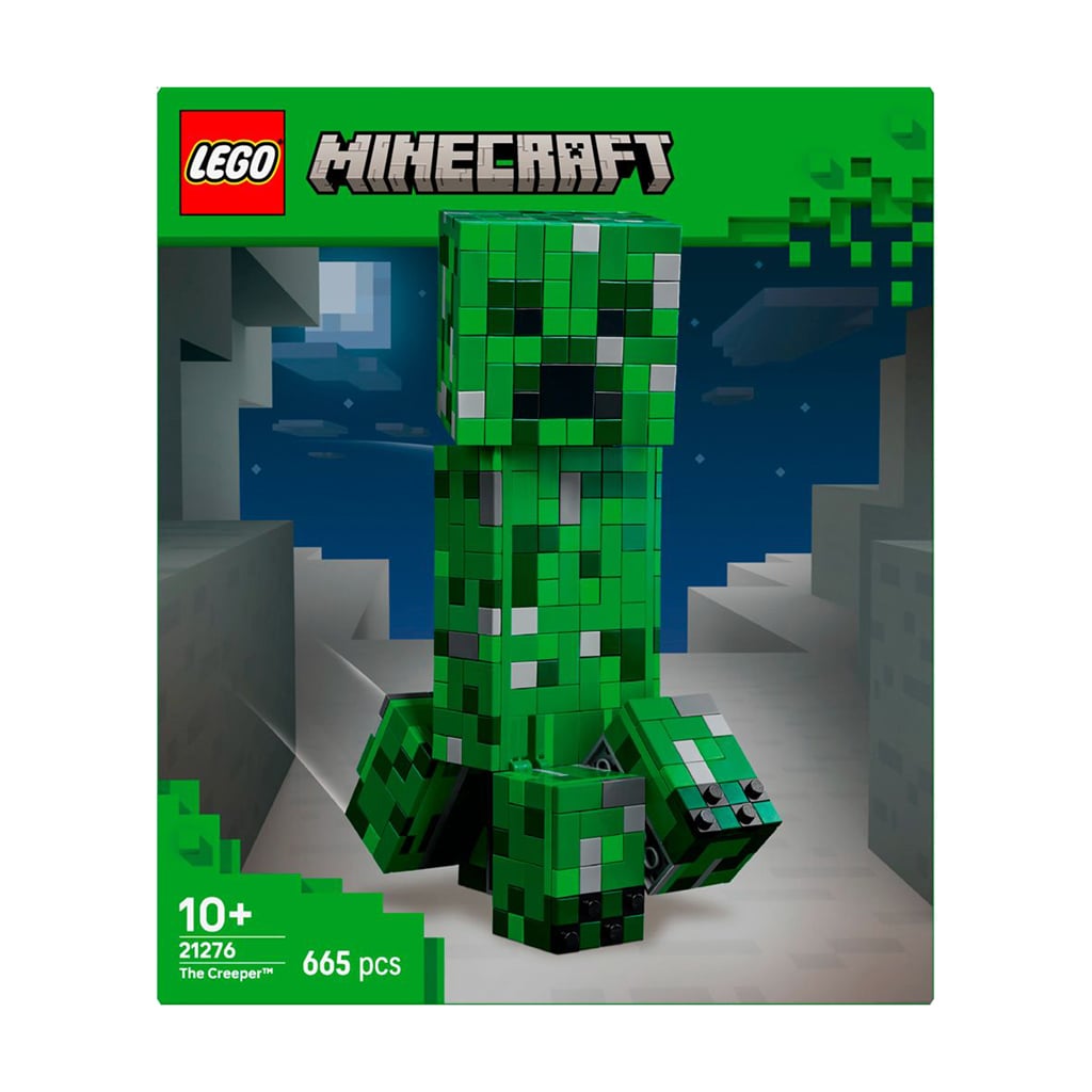 Конструктор LEGO Minecraft Кріпер, 665 деталей, від 10 років (21276)